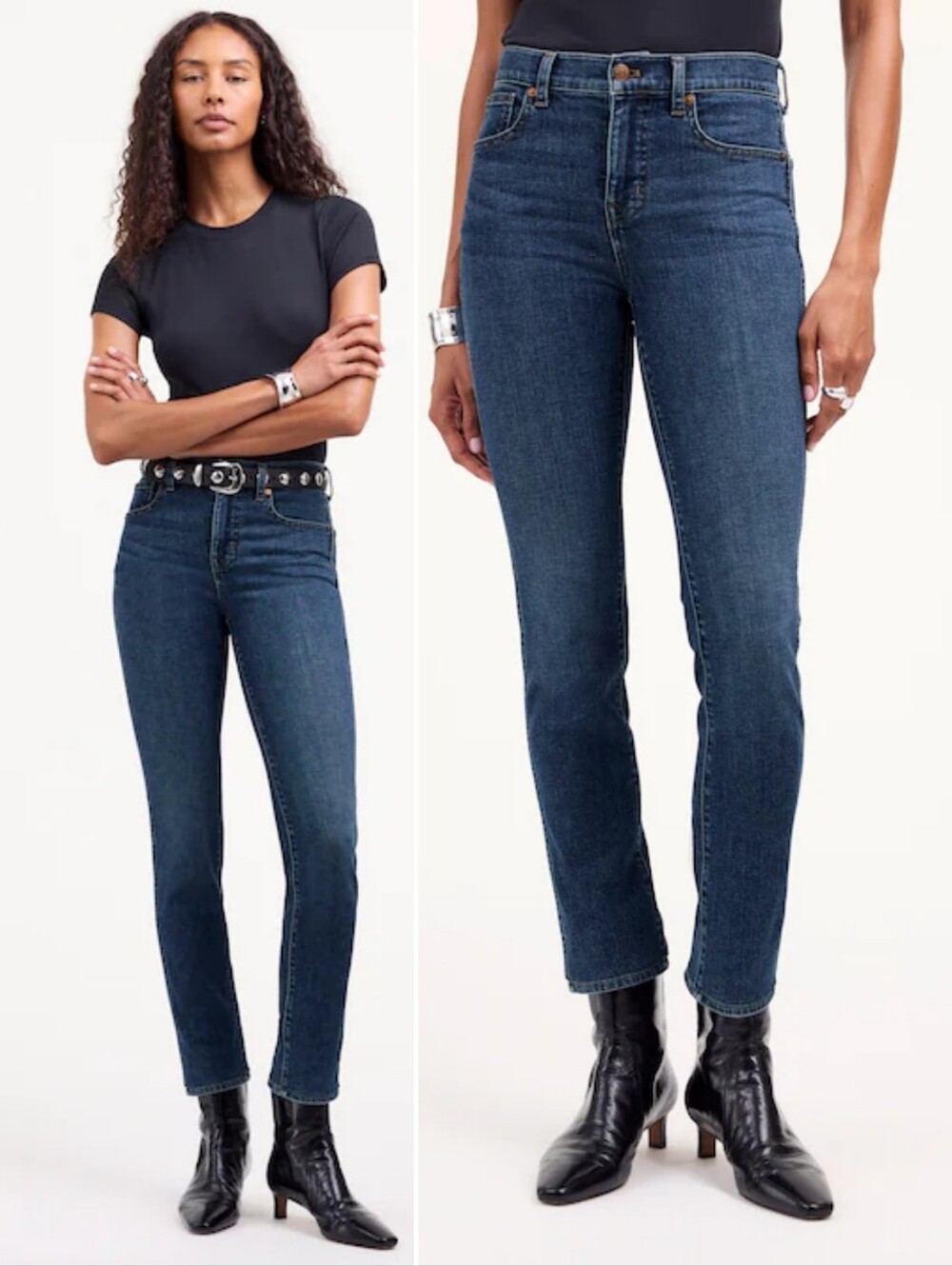 Madewell Petite Stovepipe Jeans - Picture 1 of 16